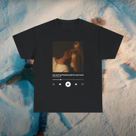 Ariana Grande We Can't Be Friends Tee, Unisex  Tee, Eternal Sunshine Album Shirt - Picture 1 of 4